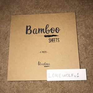 Unelma Queen Size Bamboo Sheets ( Pearl )